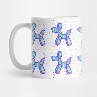 Balloon Dog Party (Purple) Mug